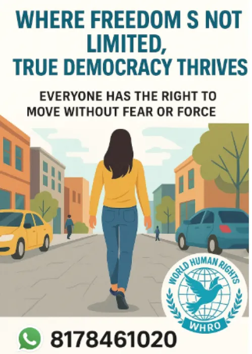 Freedom of Movement: A Fundamental Human Right ????‍♂️ मानव अधिकार –