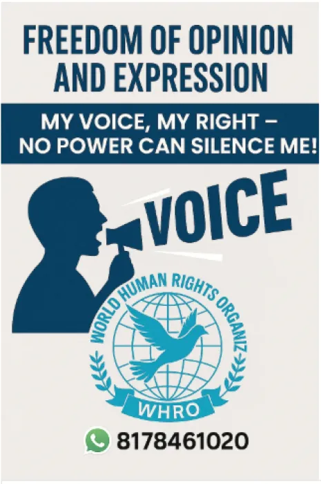 Freedom of Opinion and Expression  A Fundamental Human Right