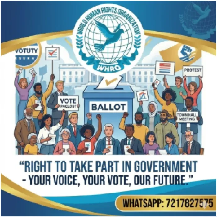 Right to Take Part in Government – Present Situation