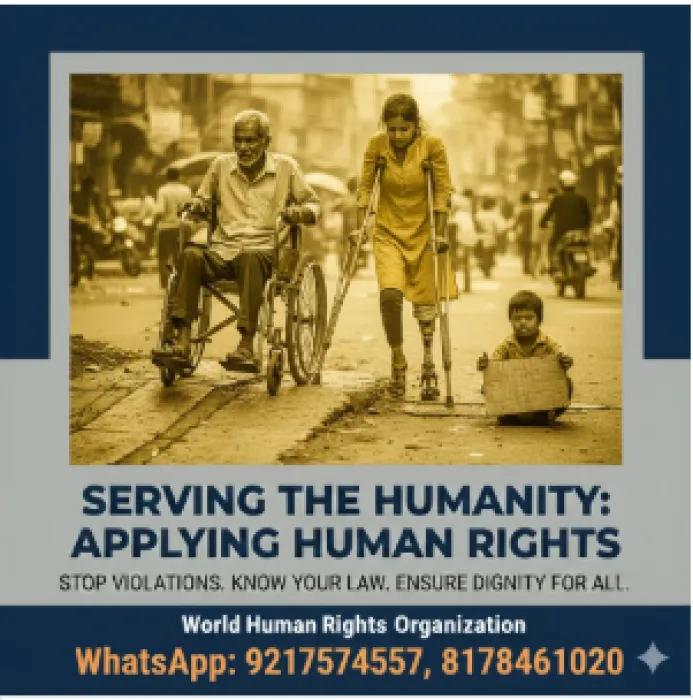 STOP THE VIOLATION. SERVE HUMANITY.