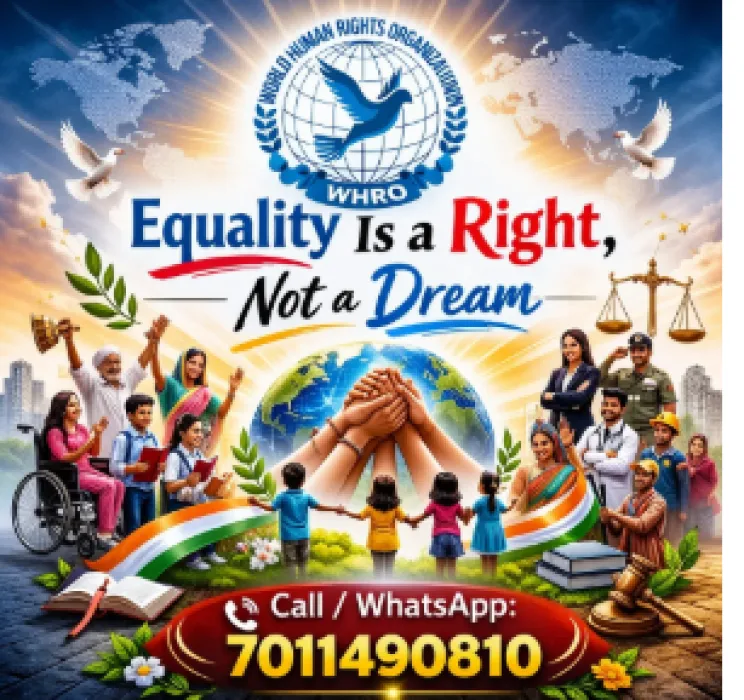Equality Is Not a Dream — It Is a Right