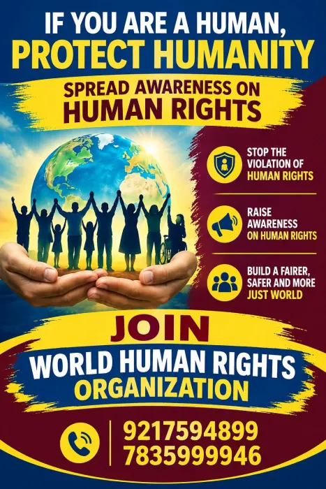 IF YOU ARE HUMAN, STAND FOR HUMANITY! 🌍🤝